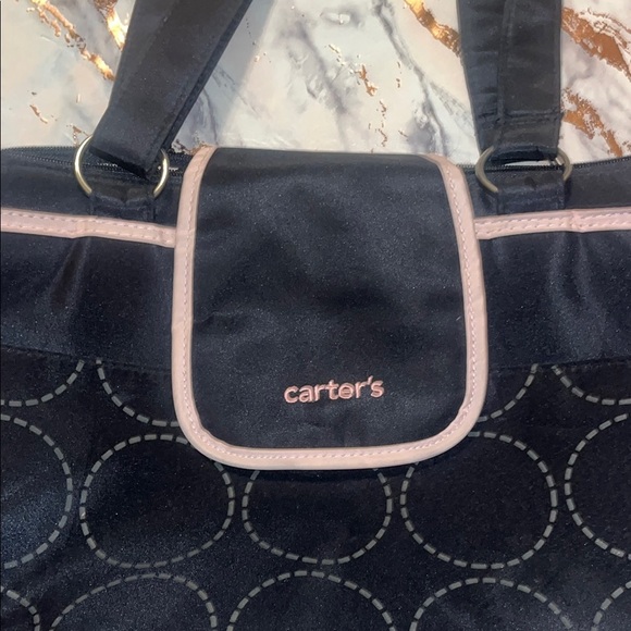 Carter's Black Baby Bag with Sleek Design - Picture 2 of 9